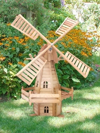 Мельница деревянная британский стиль