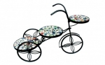 Подставка под цветы "Радуга" велосипед